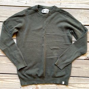 Jack and Jones Men’s Sweater, military green, size Medium